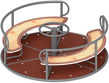 Карусель с рулем (Замок) - ИО 30.01.04-01.И1