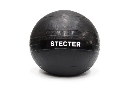 Слэмбол 20 кг Stecter имеет рифленую оболочку со специальным протектором для более надежного хвата. Оболочка из износостойкого силикона выдержит любые броски и падения фото 2 Слэмбол Stecter (SlamBall) 20кг фото 2