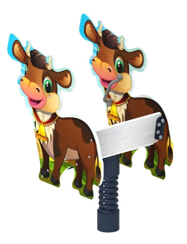 Бычок - Качалка на пружине - ИО 22.01.11 фото 3