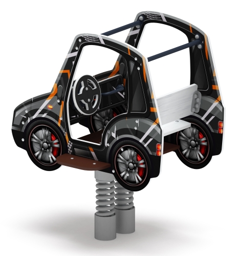 Машинка - Качалка на пружине двухместная машинка - ИО 23.03.01-05.И1 фото 3