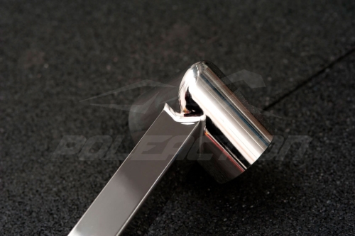 Модель №8 – стойка балетного (хореографического) станка одноуровневого из нержавеющей стали угловая