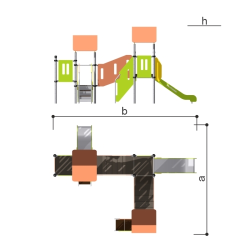 Romana Детская площадка для улицы Romana 104.20.00 фото 2
