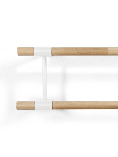 Настенный двухуровневый балетный станок Classic HOME фото 5