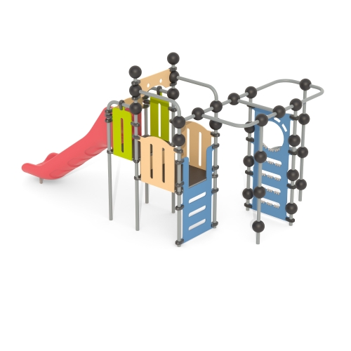 Romana Детский спортивно-игровой комплекс с горкой серия "Сфера" Romana 057.16.00