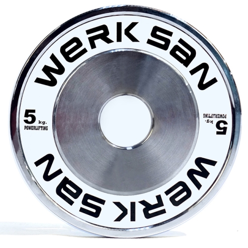 Диск стальной для пауэрлифтинга 5 кг WERK SAN