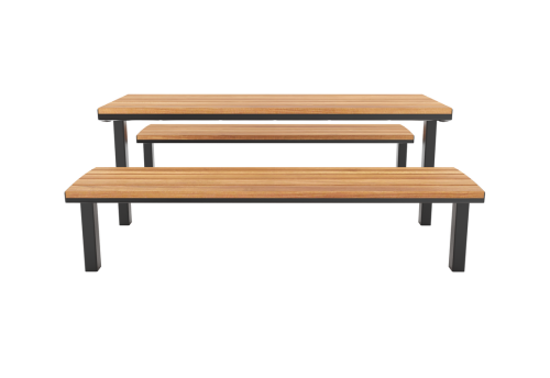 Уличный стол и скамьи "Мальта" (комплект) фото 3