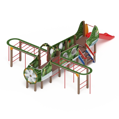 Аэроплан - ДИК 1.03.4.01 - Игровой комплекс H=900 фото 3