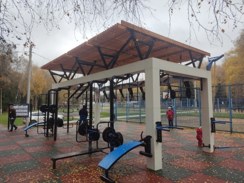 Уличный спортивный комплекс "Центр Силы" фото 4