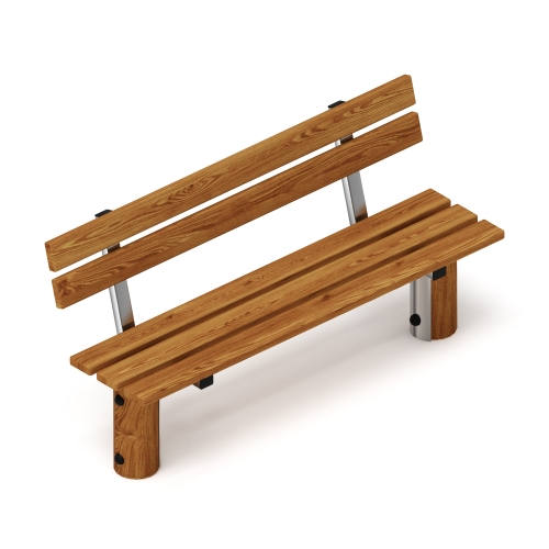 Скамья (лиственница темный) МФ 42.04.02-Л.И1.01 фото 5