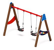 Качели двойные Д2 - ИО 12.Д.01.01.02-И1 - (Космопорт)