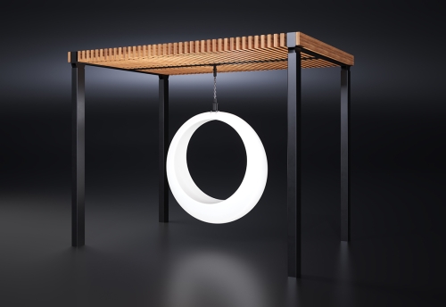 Качели «Викса» (светящееся кольцо) фото 2 Качели «Викса» (светящееся кольцо) фото 2