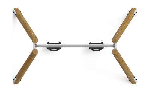 Качели (Лиственница орех) ИО 12.Р.01.01.01-Л.И1.02 фото 4
