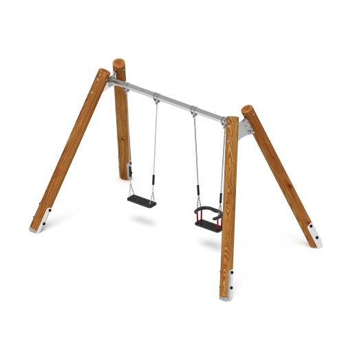 Качели (Лиственница темный) ИО 12.Р.01.03.01-Л.И1.01 фото 3