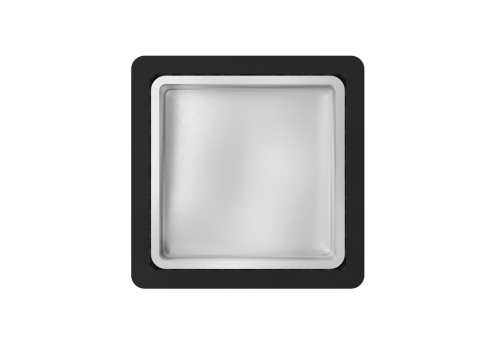 Цветочница (кашпо) «Стевиа» металлическая фото 3