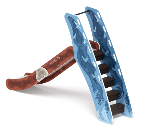 Горка большая - ИО 41.01.07-04 - (Алтай) H=1200 фото 3