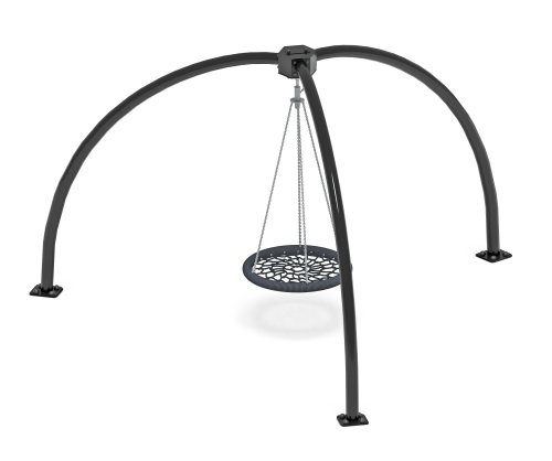 Качели-гнездо М1 (паук) (черный) ИО 11.М.09.01-02 фото 2