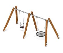 Качели (Лиственница темный) ИО 12.Р.05.01-Л.И2.01