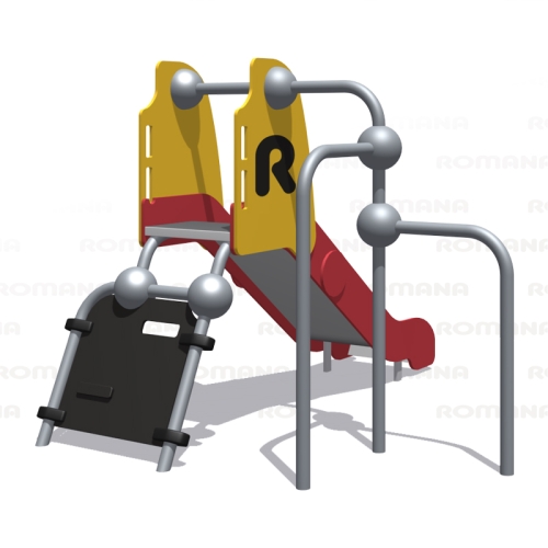 Romana Детский спортивно-игровой комплекс с горкой серия "Сфера" Romana 057.05.00