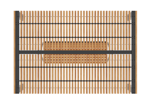 Парковые качели "Викса" с сиденьем фото 4