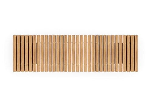 Скамья уличная «Тропа» прямая без спинки фото 3