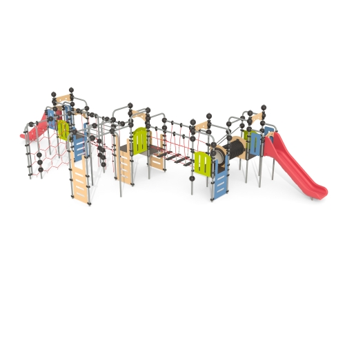 Romana Детский спортивно-игровой комплекс с канатным лазом серия "Сфера" Romana 057.28.00