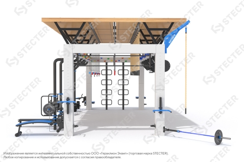 Уличный спортивный комплекс "Центр Силы" фото 7