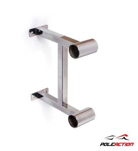 Модель №10 – кронштейн  балетного (хореографического) станка двухуровневого из нержавеющей стали