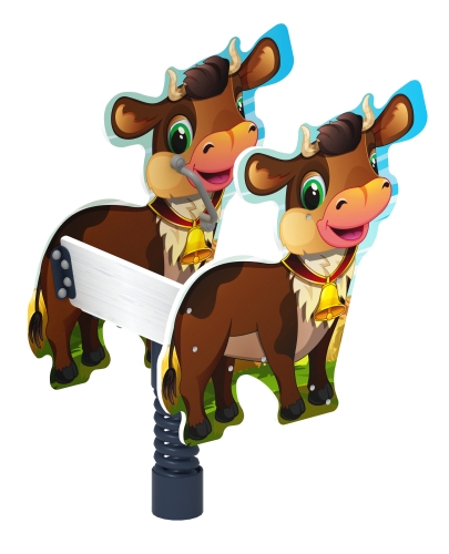 Бычок - Качалка на пружине - ИО 22.01.11-И1 фото 2