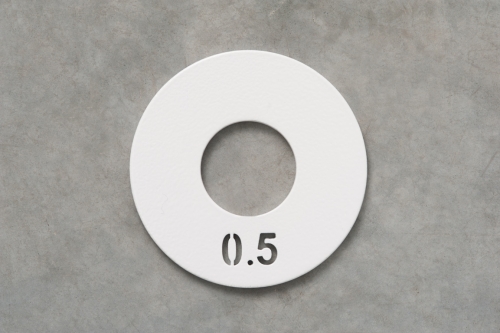 Диск тренировочный стальной 0,5 кг (пара)