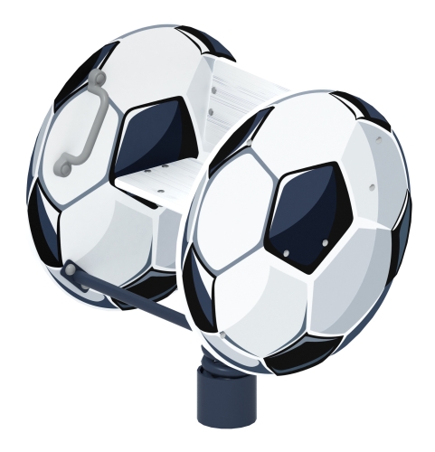 Футбольный мяч - Качалка на пружине - ИО 22.01.04-01 фото 5