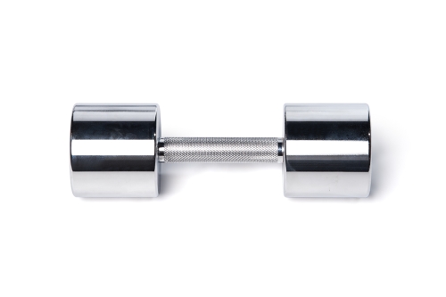 Гантель хромированная 9 кг фото 3