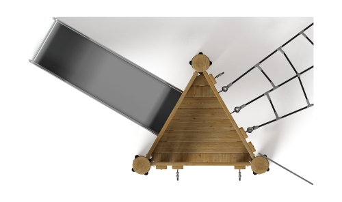 Игровой комплекс (лиственница орех) ДИК 1.24.03-Л.И1.02 фото 4