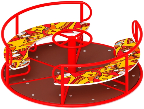 Карусель с рулем - ИО 30.01.04-И1 фото 3