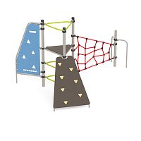 Romana Детский спортивный комплекс с канатным лазом Серия треугольник Romana 401.27.00