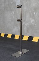 Стойки 2-х уровневого мобильного (переносного) хореографического станка «Элегант» v2.0 (нерж сталь