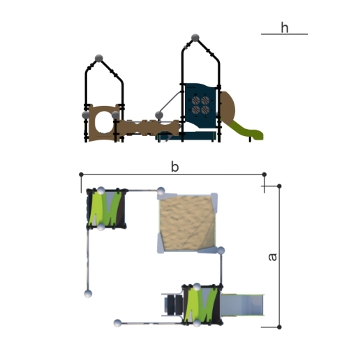 Romana Детский игровой комплекс Romana 057.117.00 фото 4