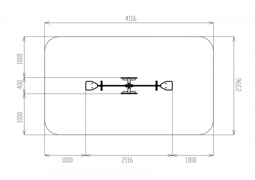 Качалка балансир Слоники - ИО 21.Д.01.02 фото 5