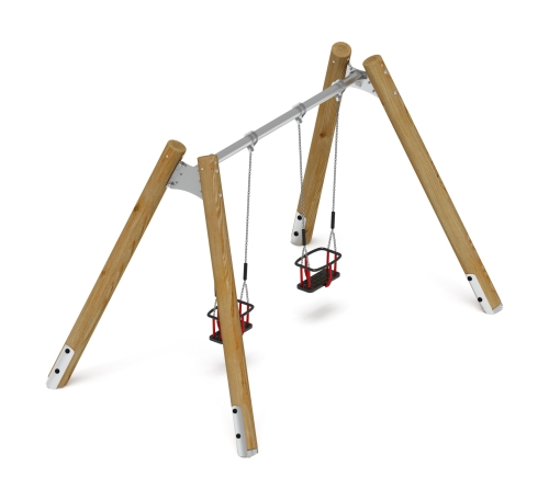 Качели (Лиственница орех) ИО 12.Р.04.04.01-Л.И1.02 фото 3