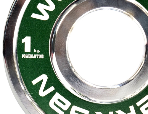 Диск стальной для пауэрлифтинга 1 кг WERK SAN фото 2