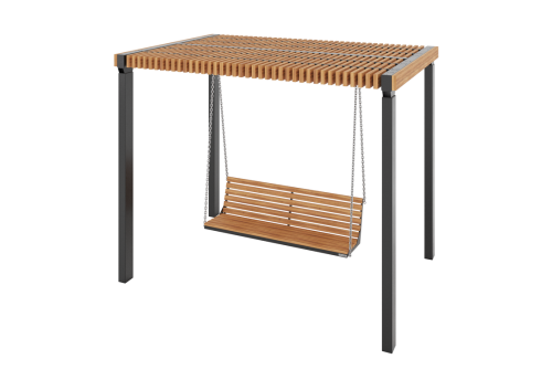 Парковые качели "Викса" с сиденьем