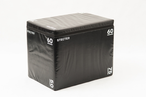 Безопасная тумба для прыжков 75-60-50 (плиобокс)