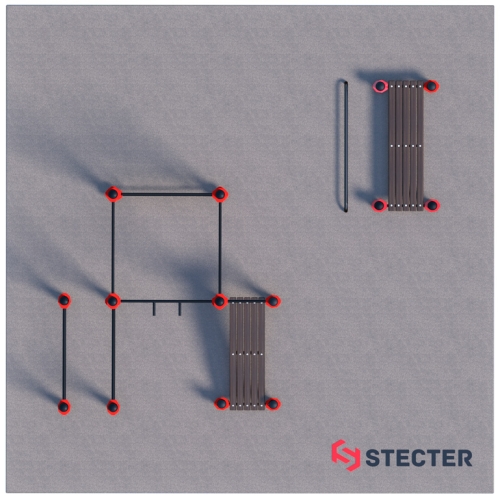 Проект "Воркаут площадка для коттеджа 1-1" фото 6