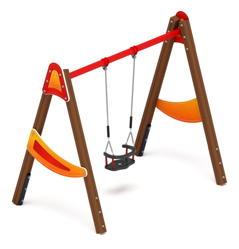 Качели Д1 - ИО 11.Д.01.01-И1 (Счастливое детство) фото 2