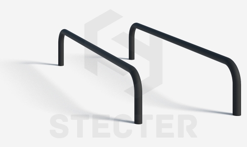 Брусья низкие гнутые параллельные фото 2