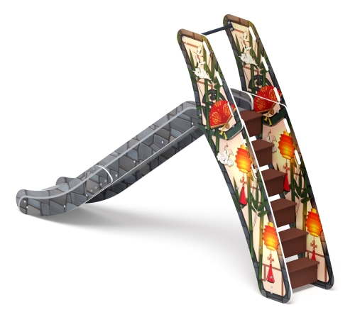 Горка большая - ИО 41.01.08-05 - (Шанхай) H=1500 фото 3