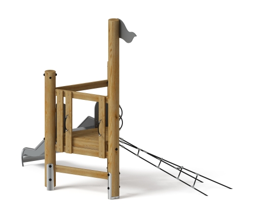 Игровой комплекс (лиственница орех) ДИК 1.24.03-Л.И1.02 фото 3