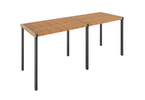 Пергола Викса (прямая, без скамеек) фото 2