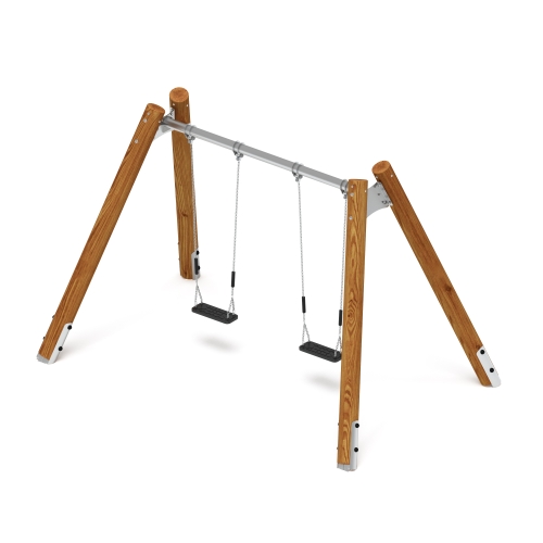 Качели (Лиственница темный) ИО 12.Р.03.03.01-Л.И1.01 фото 3