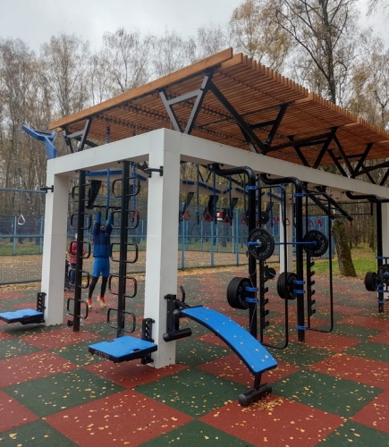 Уличный спортивный комплекс "Центр Силы" фото 2