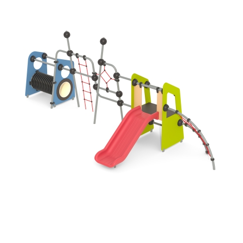 Romana Детский спортивно-игровой комплекс с трубой серия "Сфера" Romana 057.45.00